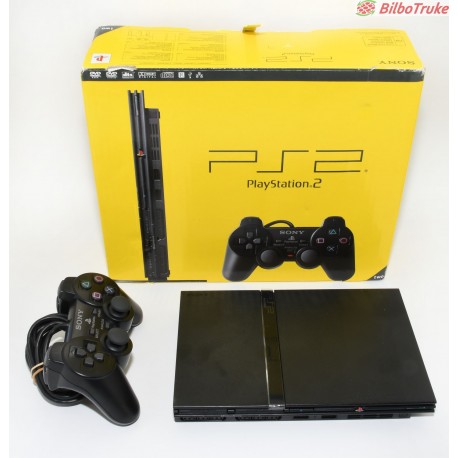 Consola Ps Slim Scph Con Caja Bilbotruke Segunda Mano