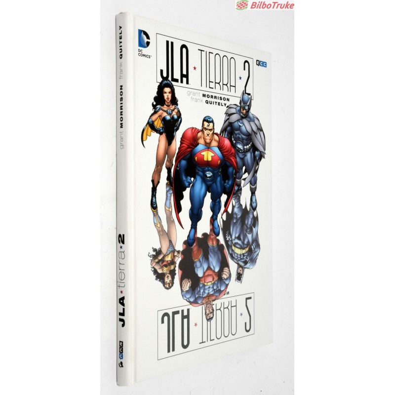 JLA TIERRA 2 DELUXE EDITION BILBOTRUKE SEGUNDA MANO