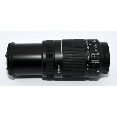 OBJETIVO CANON 55-250MM EFS IS F:4-5.6 IS II