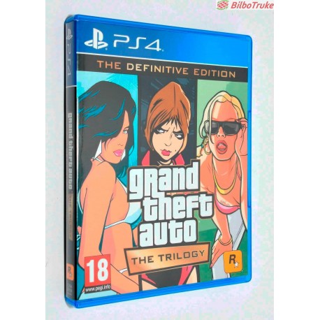 VIDEOJUEGO PS4 GTA THE TRILOGY