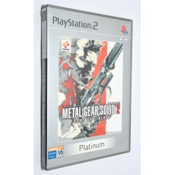 VIDEOJUEGO PS2 METAL GEAR SOLID 2 PLATINUM