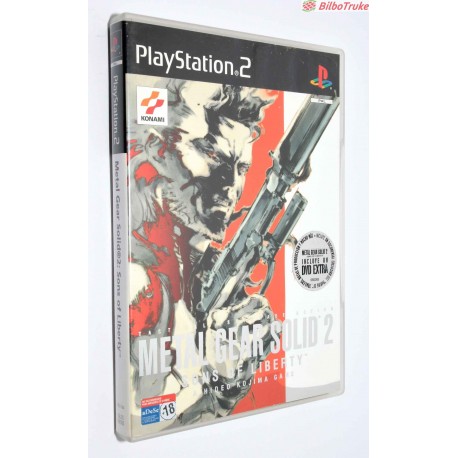 VIDEOJUEGO PS2 METAL GEAR SOLID 2