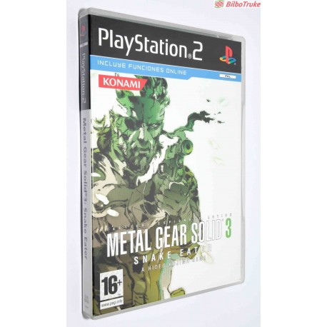 VIDEOJUEGO PS2 METAL GEAR SOLID 3
