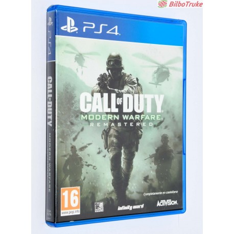 VIDEOJUEGO PS4 COD MODERN WARFARE R