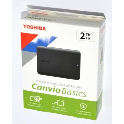 DISCO DURO PORTATIL TOSHIBA CANVIO BASICS 2TB PRECINTADO