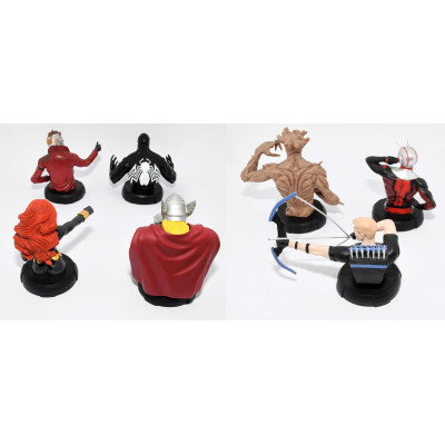 COLECCION 7 FIGURAS MARVEL ESCAYOLA