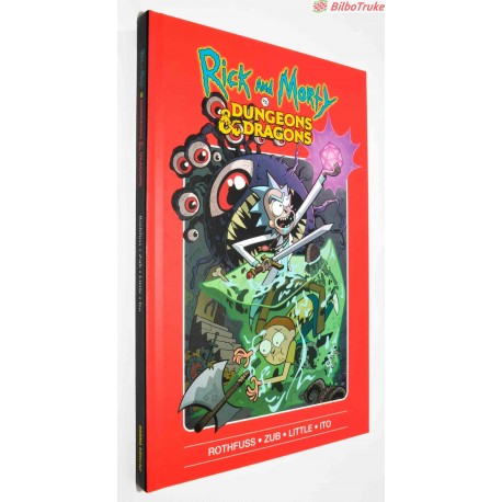 COMIC RICK Y MORTY DUNGEONS AND DRAGONS