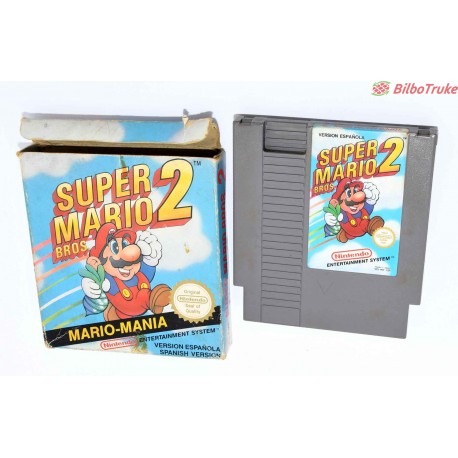 VIDEOJUEGO NES SUPER MARIO BROS 2