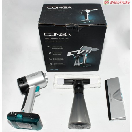 LIMPIADOR CRISTALES CECOTEC CONGA POPSTAR GLASS VITAL