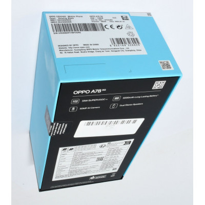 OPPO A78 5G 128GB AZUL PRECINTADO