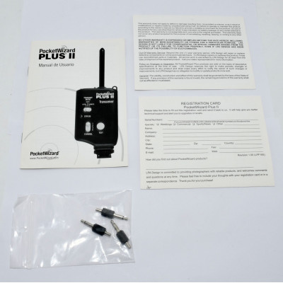 TRANSMISOR FLASH POCKETWIZARD PLUS II