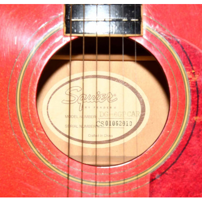 GUITARRA ACUSTICA SQUIER DG6GPCAR