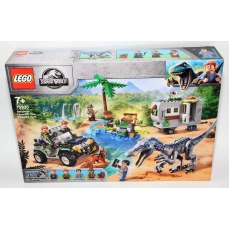 LEGO Jurassic Worl The treasure hunt 75935