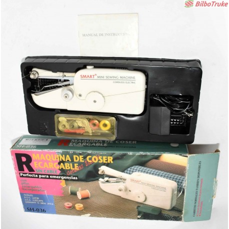 MAQUINA DE COSER MINI RECARGABLE