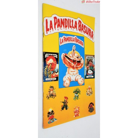 ALBUM DE CROMOS PANDILLA BASURA INCOMPLETO