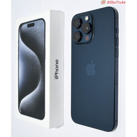 IPHONE 15 PRO MAX 256GB BLUE TITANIUM