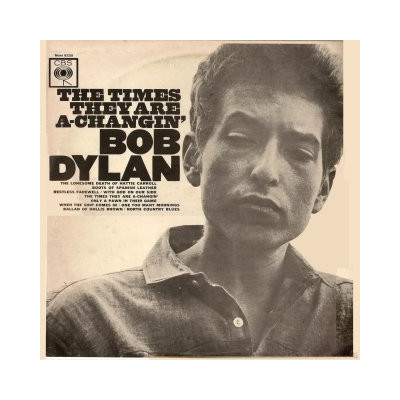 VINILO BOB DYLAN - THE TIMES THEY ARE A-CHANGIN' (LP, ALBUM, RE)