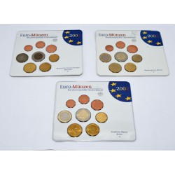 COLECCION CARTERAS EUROS ALEMANIA 2002 (CECAS D, J Y A)