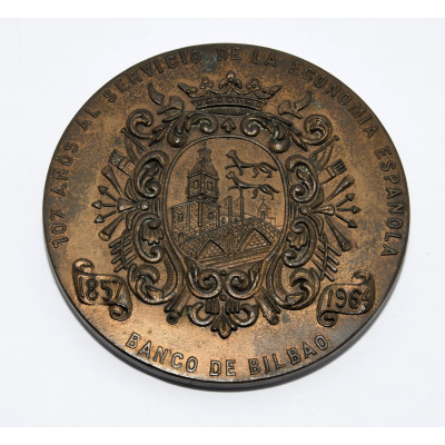 MEDALLA BANCO INDUSTRIAL DE BILBAO 1964