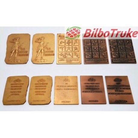 COLECCION MEDALLAS SECCION FEMENICA 1972-1973