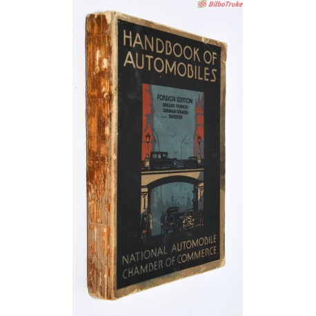 LIBRO HANDBOOK OF AUTOMOBILES 1923