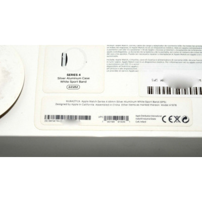 APPLE WATCH SERIES 4 GPS 44MM PLATA