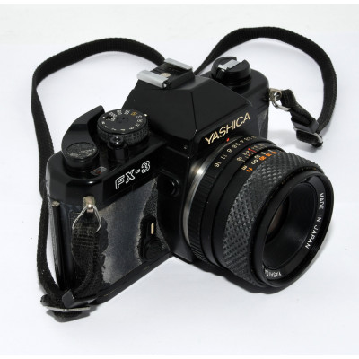CÁMARA VINTAGE REFLEX ANALÓGICA YASHICA FX-3  50MM 1.9