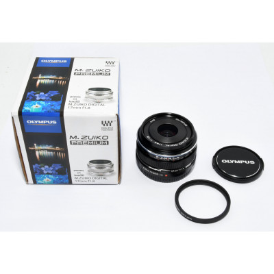 OBJETIVO OLYMPUS ZUIKO 17MM 1.8 PREMIUM MICRO 4/3
