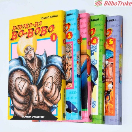 MANGA BOBOBO BO 5 TOMOS