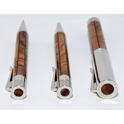 SET GRAF VON FABER CASTELL ELEMENTO ROLLER, BOLIGRAFO Y PORTAMINAS