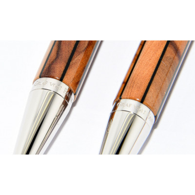 SET GRAF VON FABER CASTELL ELEMENTO ROLLER, BOLIGRAFO Y PORTAMINAS