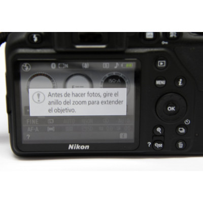 CÁMARA NIKON D3500 + 18-55MM F:3.5-5.6 VR