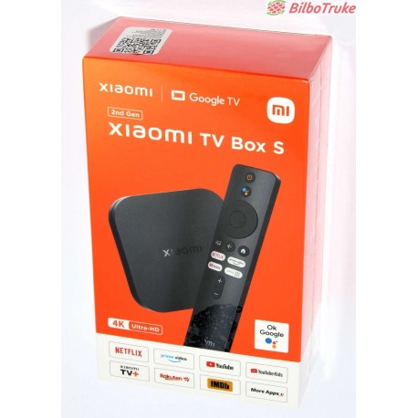 GOOGLE TV XIAOMI TV BOX S 2 PRECINTADO