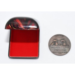 MEDALLA YBARRA SEVILLA ITALICA PRIMER BUQUE DE VAPOR 1860