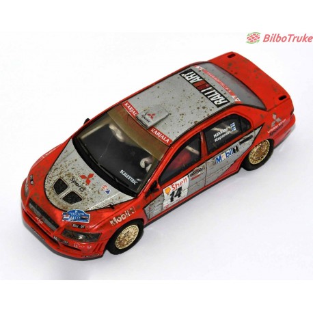 COCHE SCALEXTRIC MITSUBISHI LANCER EVO VII PARA PIEZAS