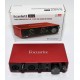 INTERFAZ AUDIO FOCUSRITE SCARLETT 2I2