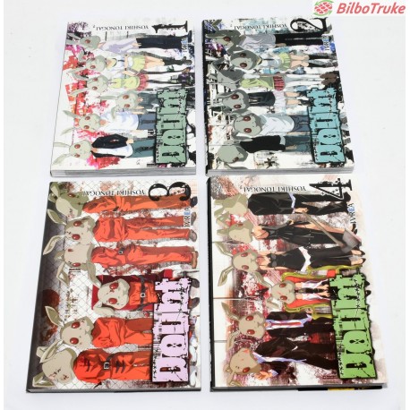 COLECCION MANGA DOUBT - 4 TOMOS