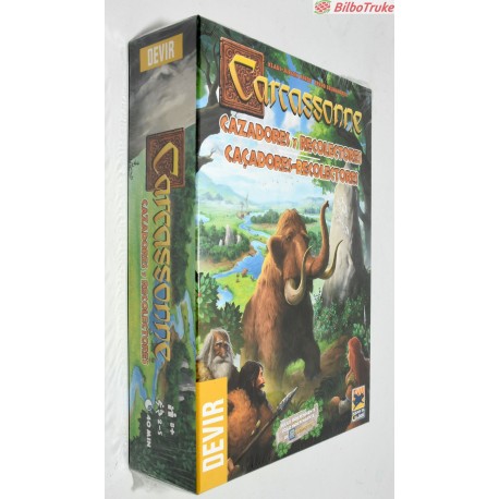 JUEGO MESA CARCASSONNE - CAZADORES Y RECOLECTORES PRECINTADO
