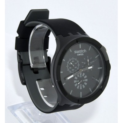 RELOJ SWATCH BIG BOLD CHRONO CHECKPOINT BLACK