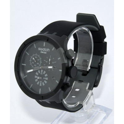 RELOJ SWATCH BIG BOLD CHRONO CHECKPOINT BLACK