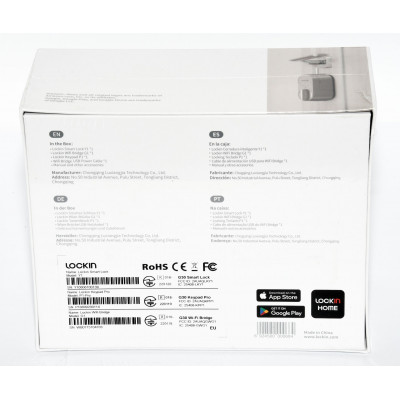 CERRADURA INTELIGENTE LOCKIN G30 SMART LOCK CON KEYPAD