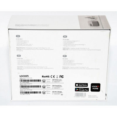 CERRADURA INTELIGENTE LOCKIN G30 SMART LOCK CON KEYPAD