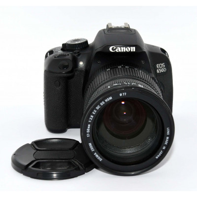 CAMARA DIGITAL REFLEX CANON EOS 650D