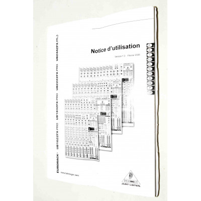 MESA MEZCLAS BEHRINGER EURORACK UB1832FX-PRO