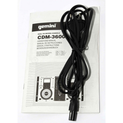 MESA MEZCLAS GEMINI CDM3600