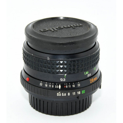 OBJETIVO MINOLTA MD 28MM F3.5