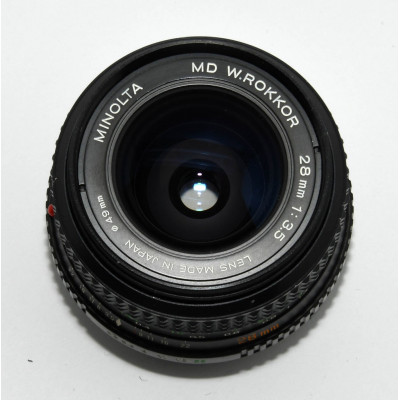 OBJETIVO MINOLTA MD 28MM F3.5