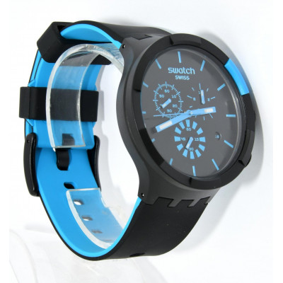 RELOJ SWATCH BIG BOLD CHRONO CHECKPOINT BLUE