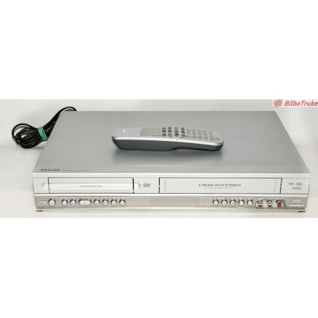 COMBO REPRODUCTOR DVD VHS PHILIPS DVP3100V/01