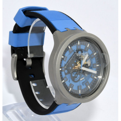 RELOJ SWATCH AZURE BLUE DAZE SB07S106